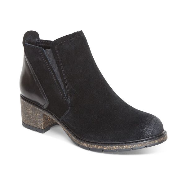 Aetrex Women's Frankie Boots Black Shoes UK 9729-226